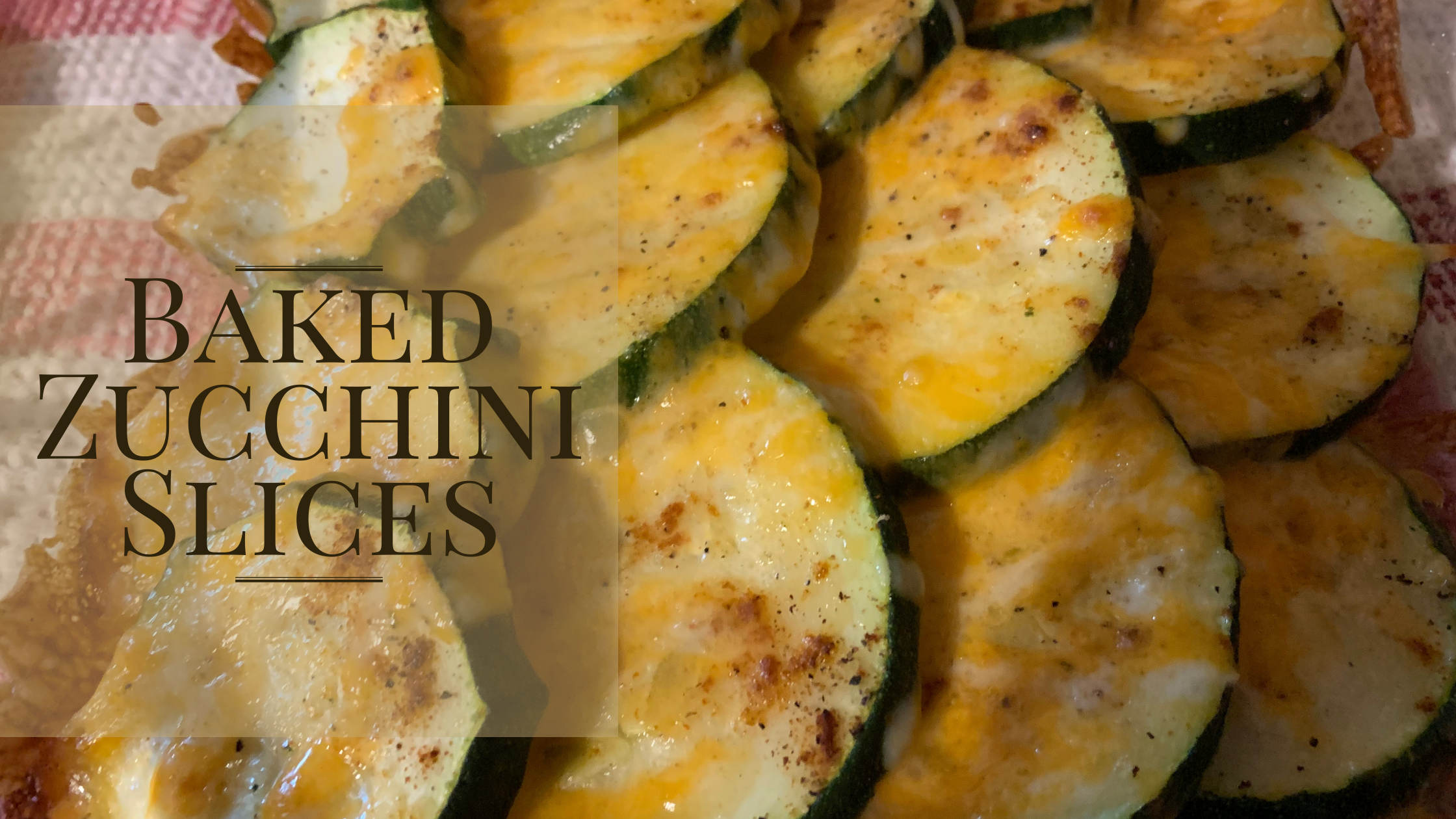 Baked Zucchini Recipe